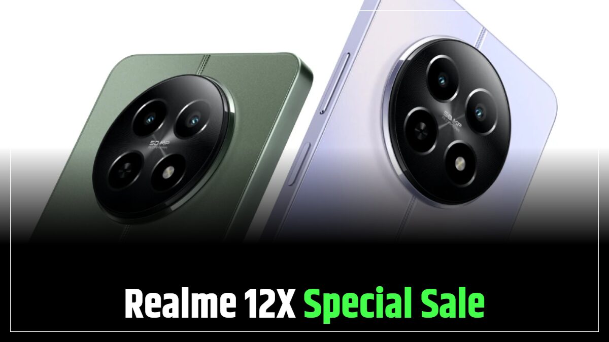 Realme 12X special sale live