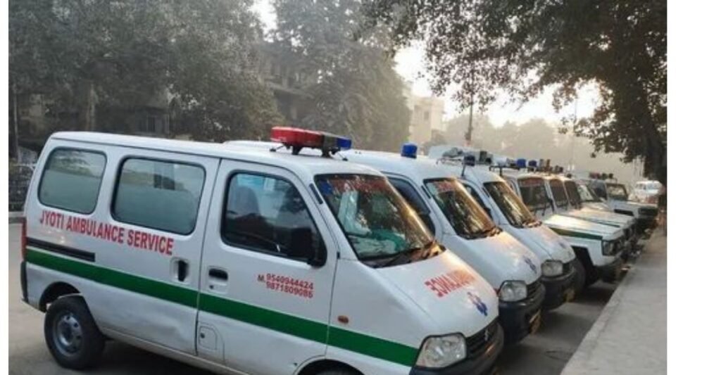 Uttarakhand ambulance caught by police