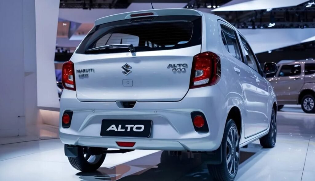 Maruti Suzuki alto 800 back profile