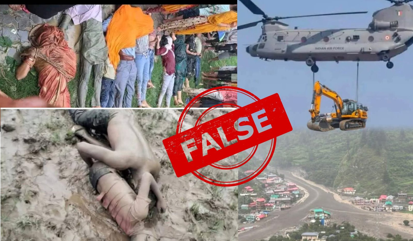 Fact Check: धराली आपदा से जुड़े वायरल फोटो और फर्जी दावों का सच
