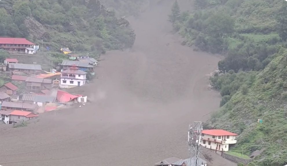 वीडियो: धराली में तबाही का मंजर